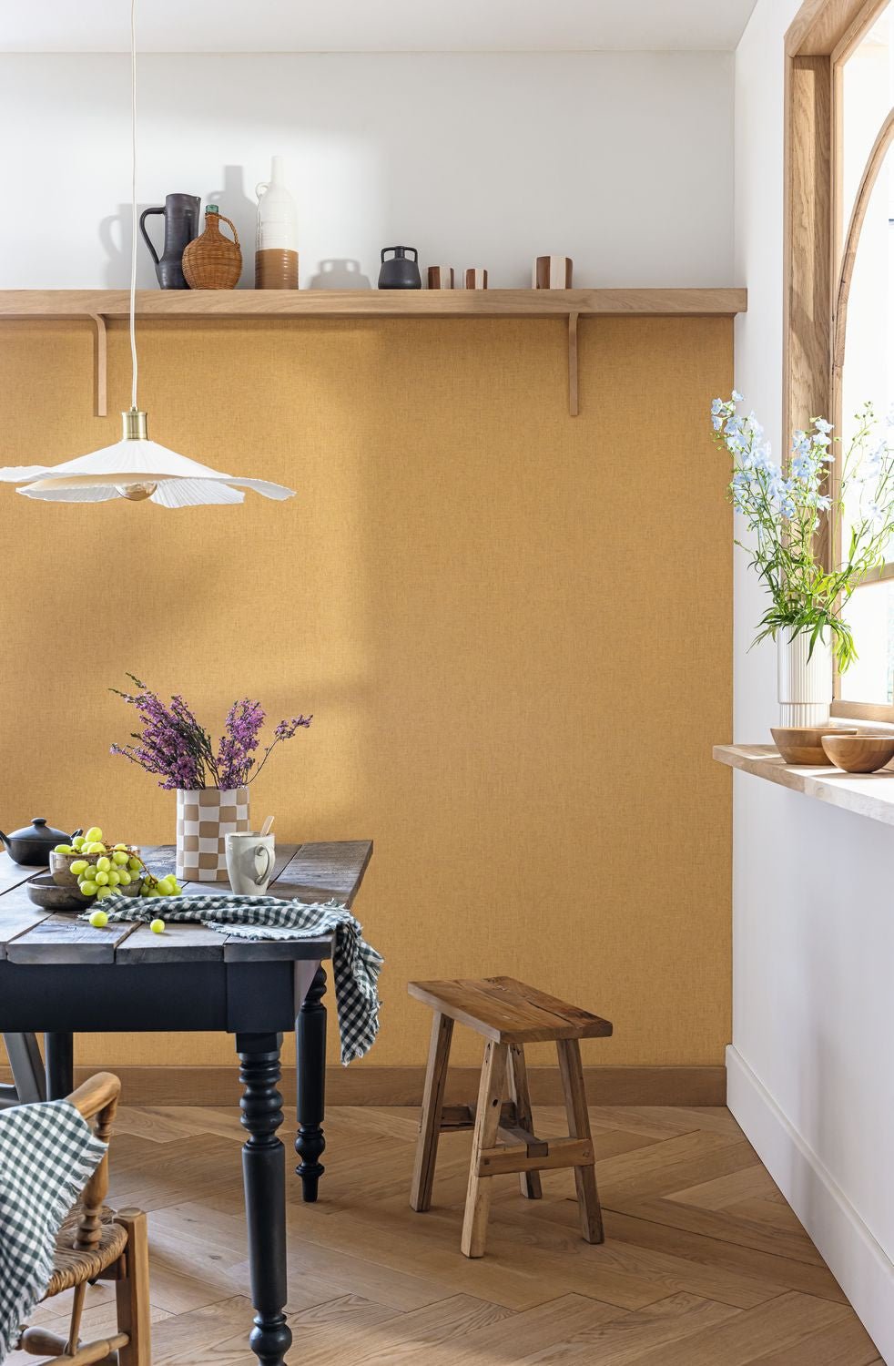 Uni Mat Wallpaper - Ambre - Caselio - 103222200