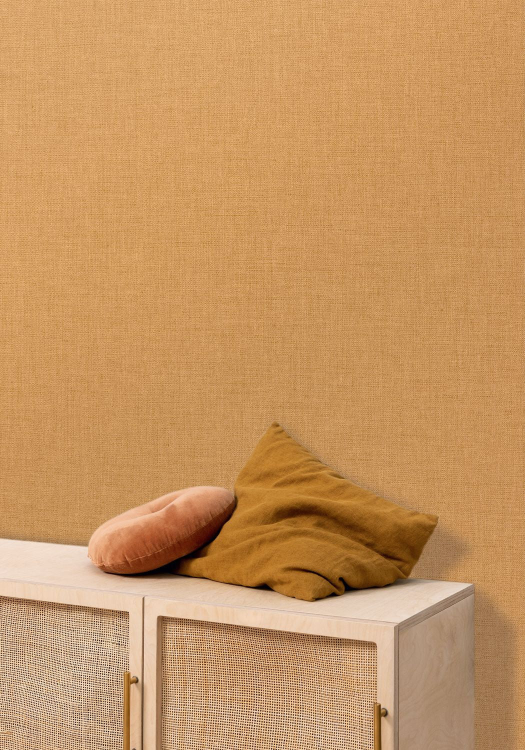 Uni Mat Wallpaper - Ocre - Caselio - 103222440