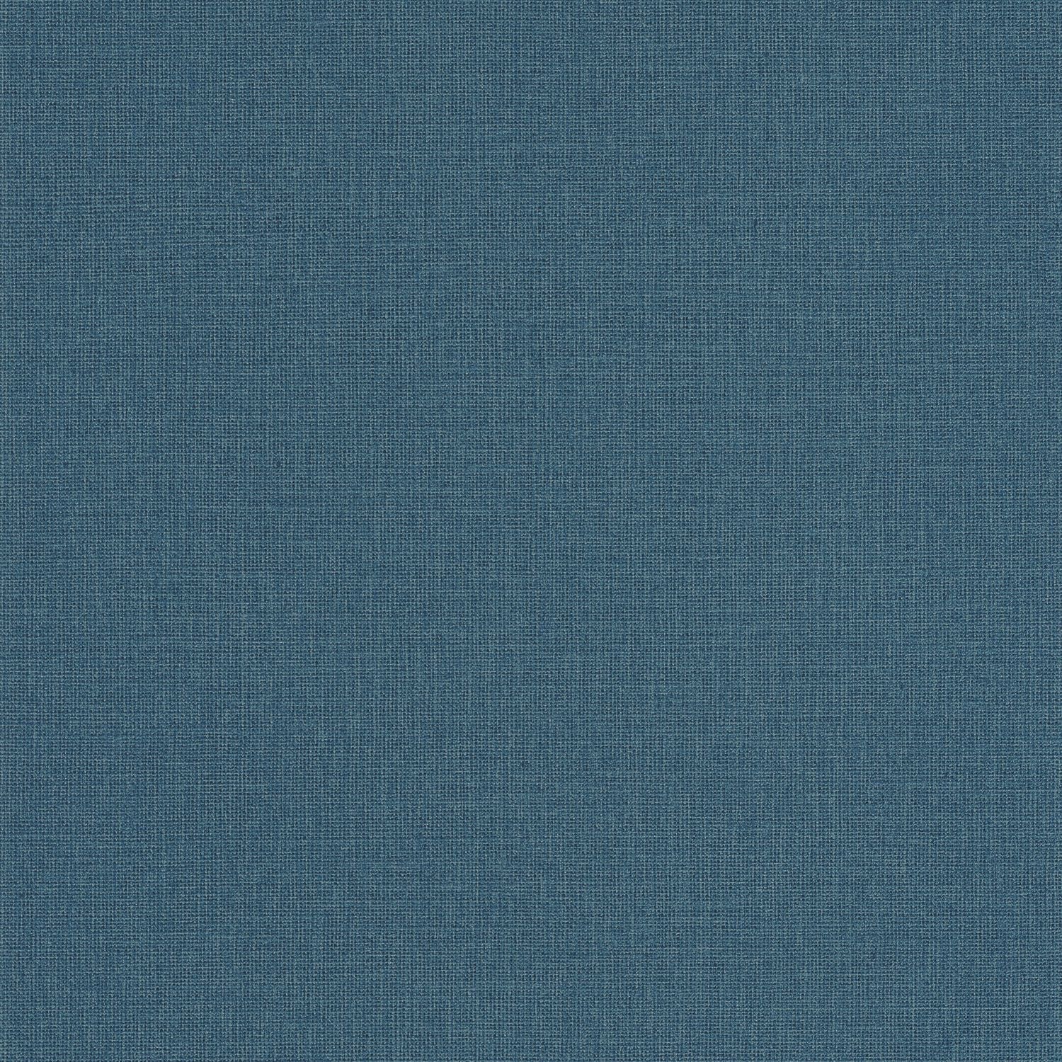 Uni Mat Wallpaper - Bleu Madura - Caselio - 104016773