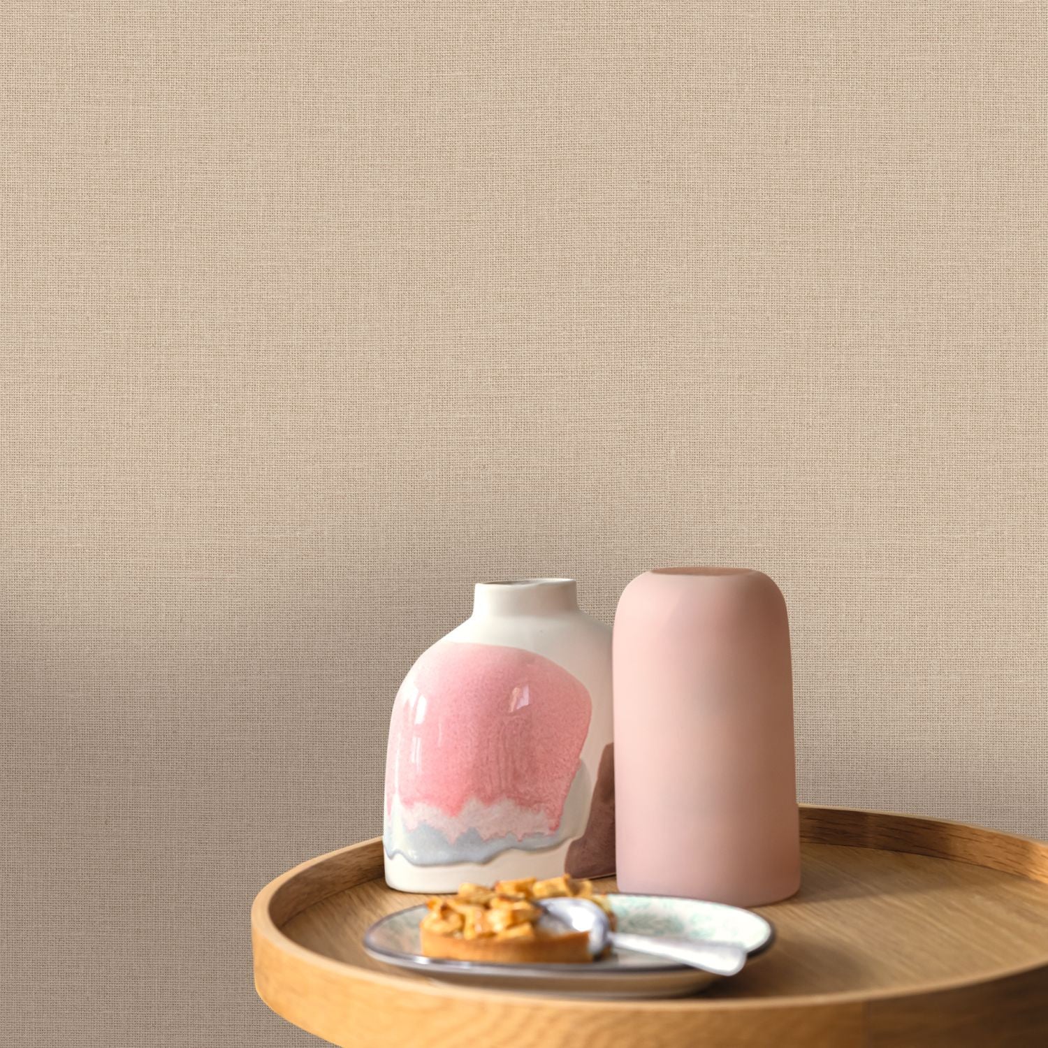 Uni Mat Wallpaper - Camomille - Caselio - 104011555