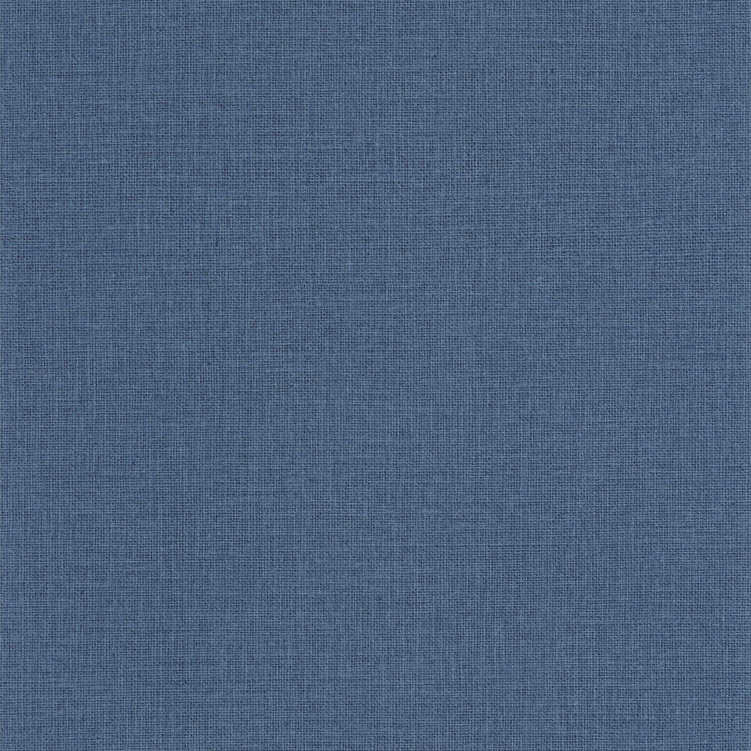 Uni Mat Wallpaper - Bleu Indigo - Caselio - 104016842