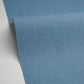 Uni Mat Wallpaper - Bleu Ouragan - Caselio - 103226399