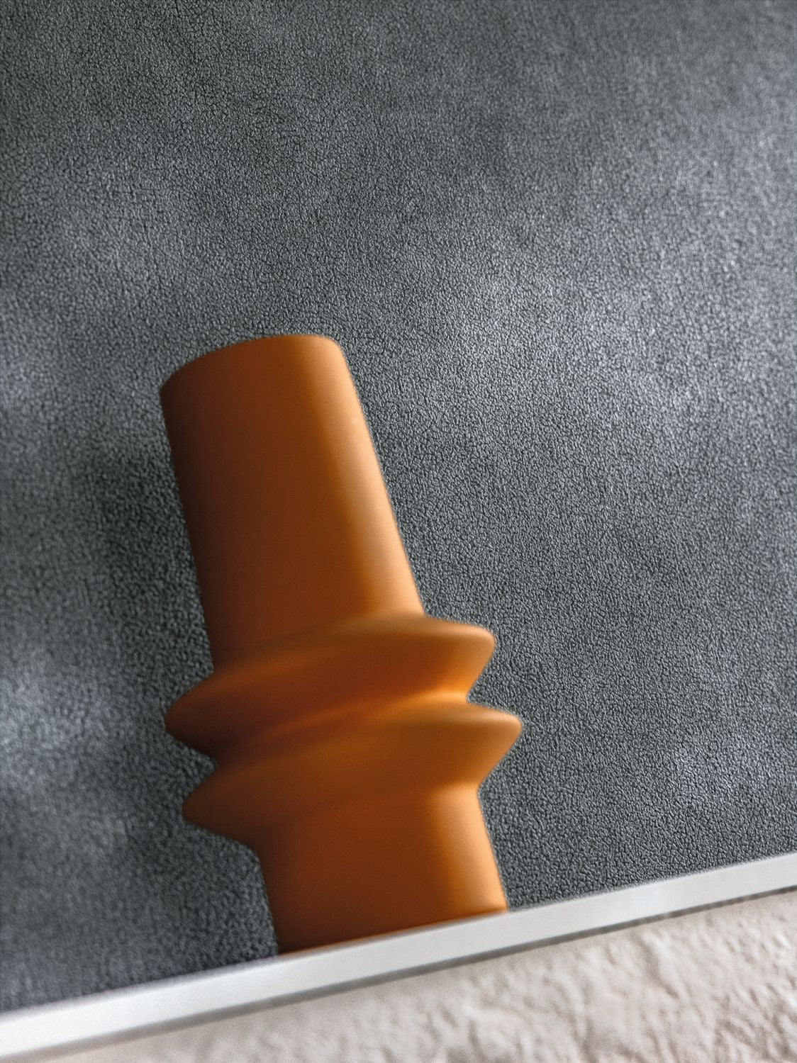 Uni Mat Wallpaper - Gris Ardoise - Caselio - 105249420