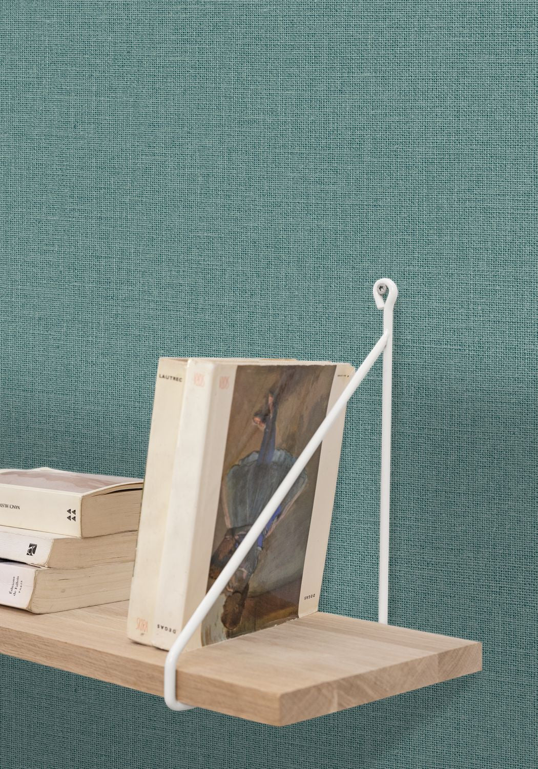 Uni Mat Wallpaper - Bleu Azur - Caselio - 104016330