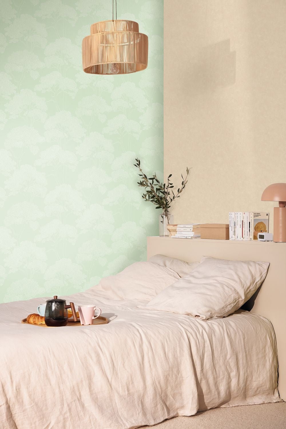 Uni Mat Wallpaper - Beige - Caselio - 105241515