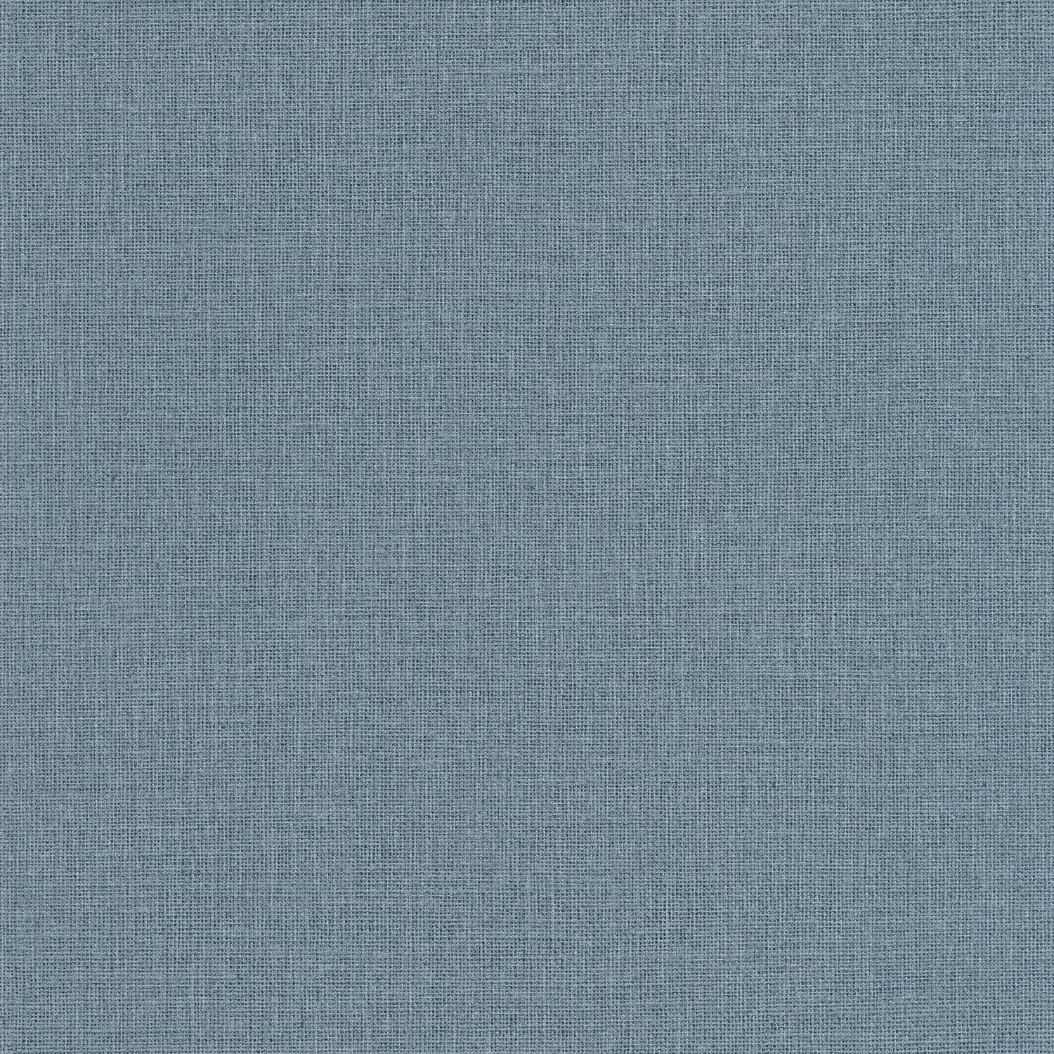 Uni Mat Wallpaper - Bleu Tempete - Caselio - 104016669