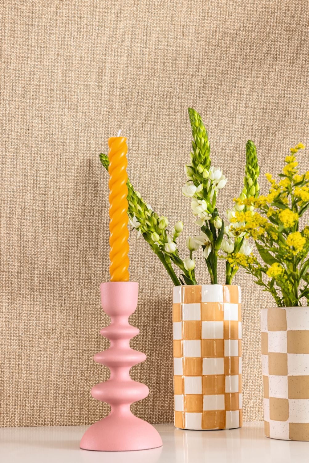 Uni Mat Wallpaper - Noisette - Caselio - 104991796