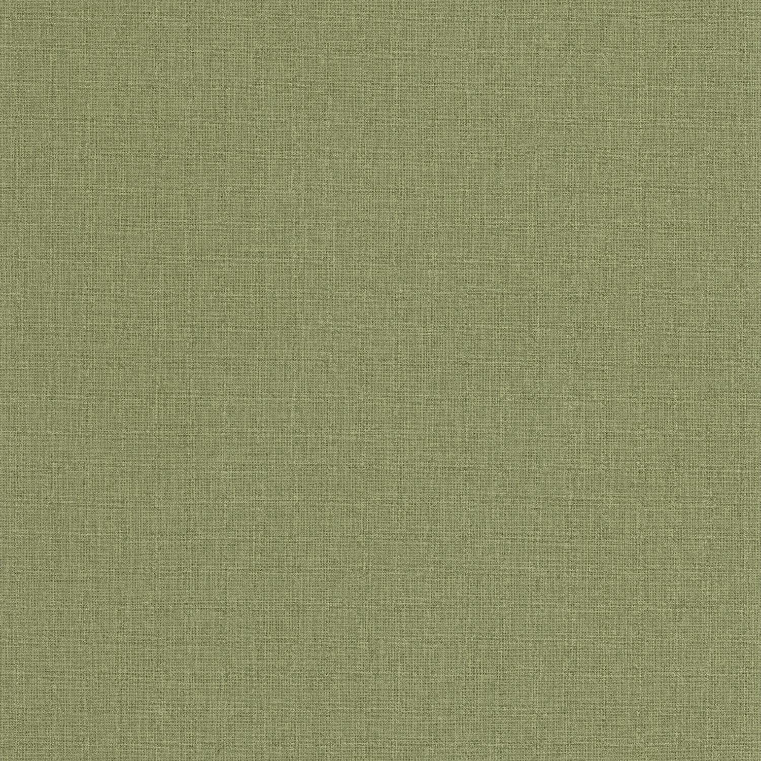 Uni Mat Wallpaper - Vert Kaki - Caselio - 104017951