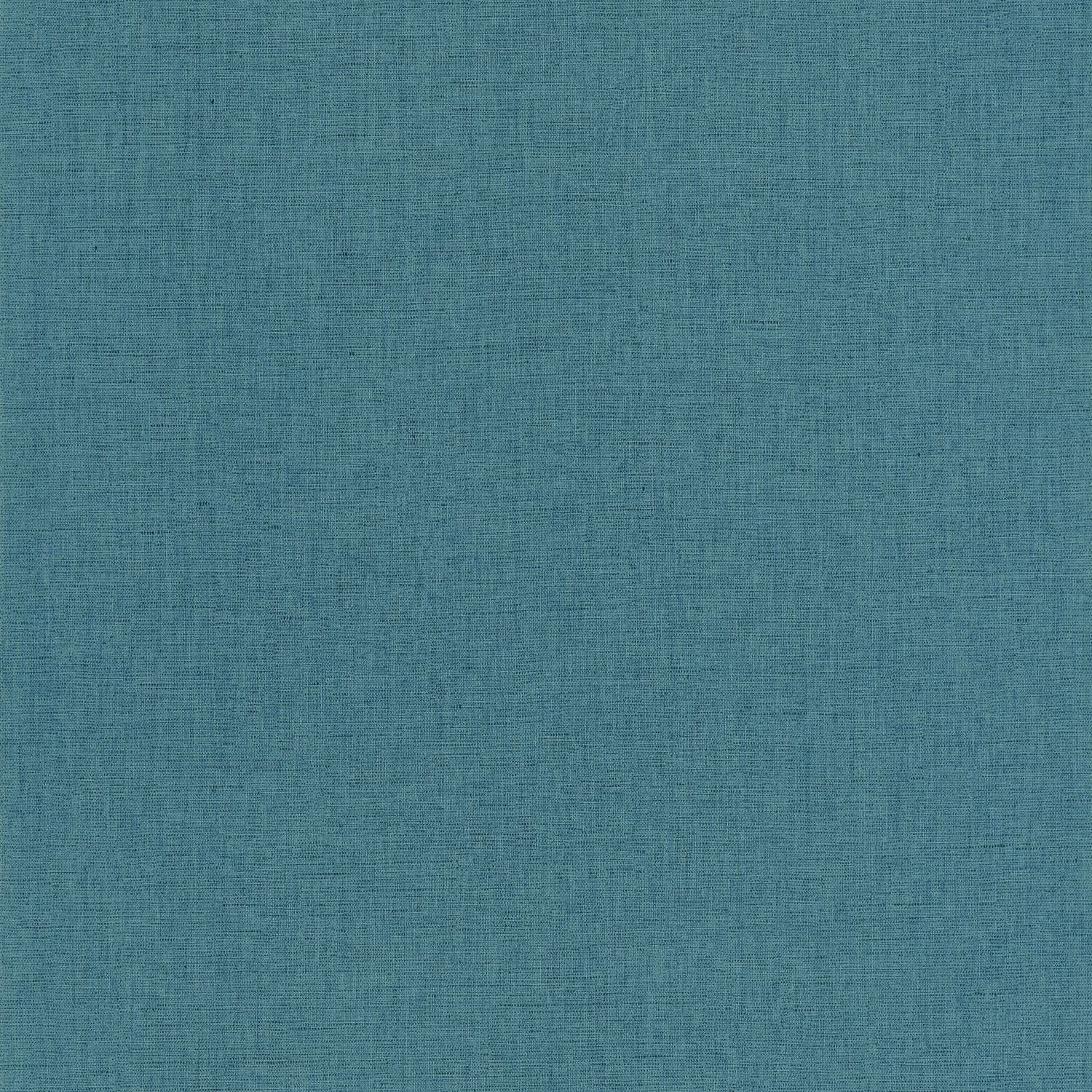 Uni Mat Wallpaper - Bleu Canard - Caselio - 103226356