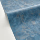 Uni Metallise / Nacre Wallpaper - Bleu Cuivre - Caselio - 103686689