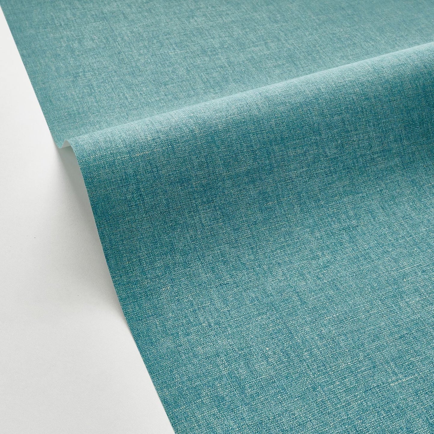 Uni Metallise/irise Wallpaper - Bleu Vert - Caselio - 103236470