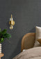 Uni Metallise/irise Wallpaper - Noir - Caselio - 103239022
