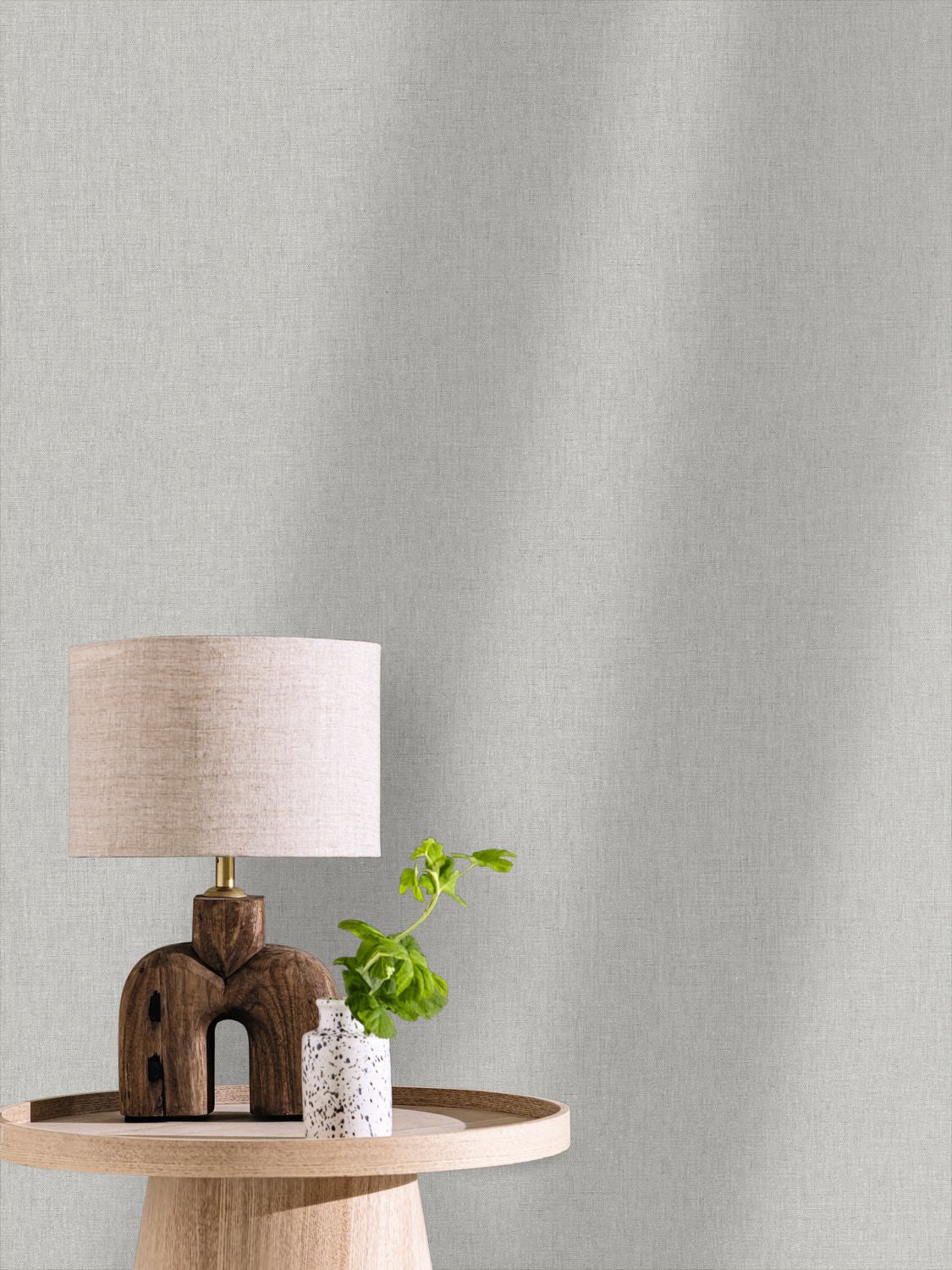 Uni Metallise/irise Wallpaper - Argente - Caselio - 103239222