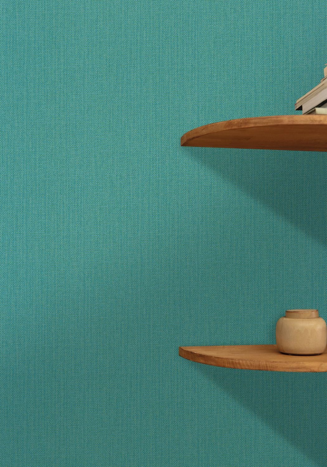 Uni Natte Wallpaper - Menthe - Caselio - 101567449