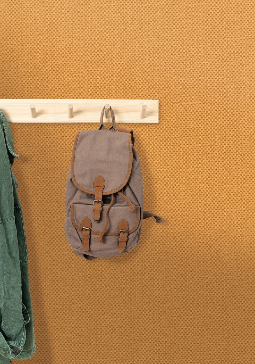 Uni Natte Wallpaper - Terre De Sienne - Caselio - 101563030