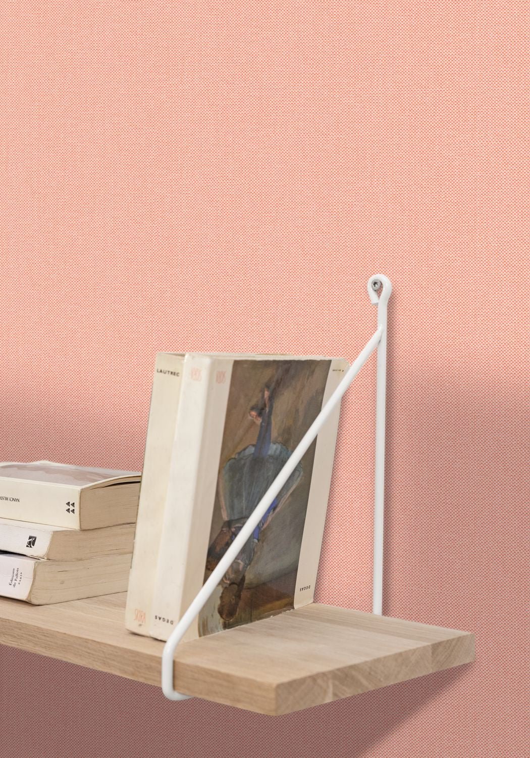 Uni Natte Wallpaper - Rose Dragee - Caselio - 101564240