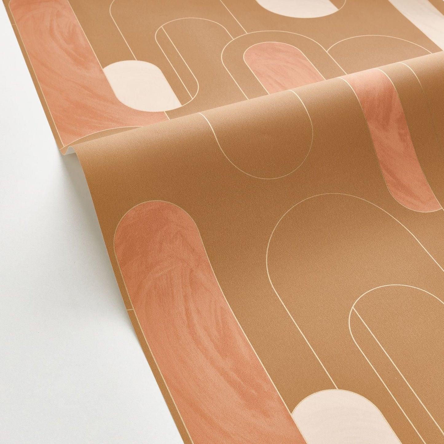 Up And Around Wallpaper - Terracotta - Caselio - 102874027