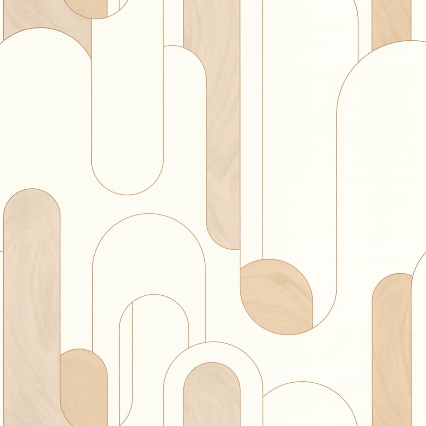 Up And Around Wallpaper - Beige Bland - Caselio - 102871020