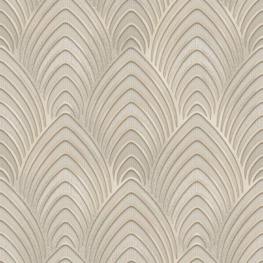 Utopia Arch Array Wallpaper - Cream - Galerie - G68021 - Premier Wallcovering