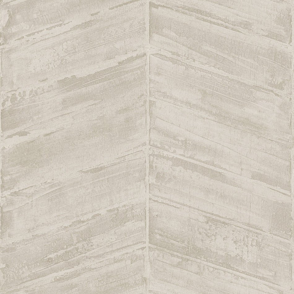 Utopia Chevron Wallpaper - Beige - Galerie - G67772 - Premier Wallcovering