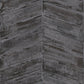 Utopia Chevron Wallpaper - Black - Galerie - G67776 - Premier Wallcovering