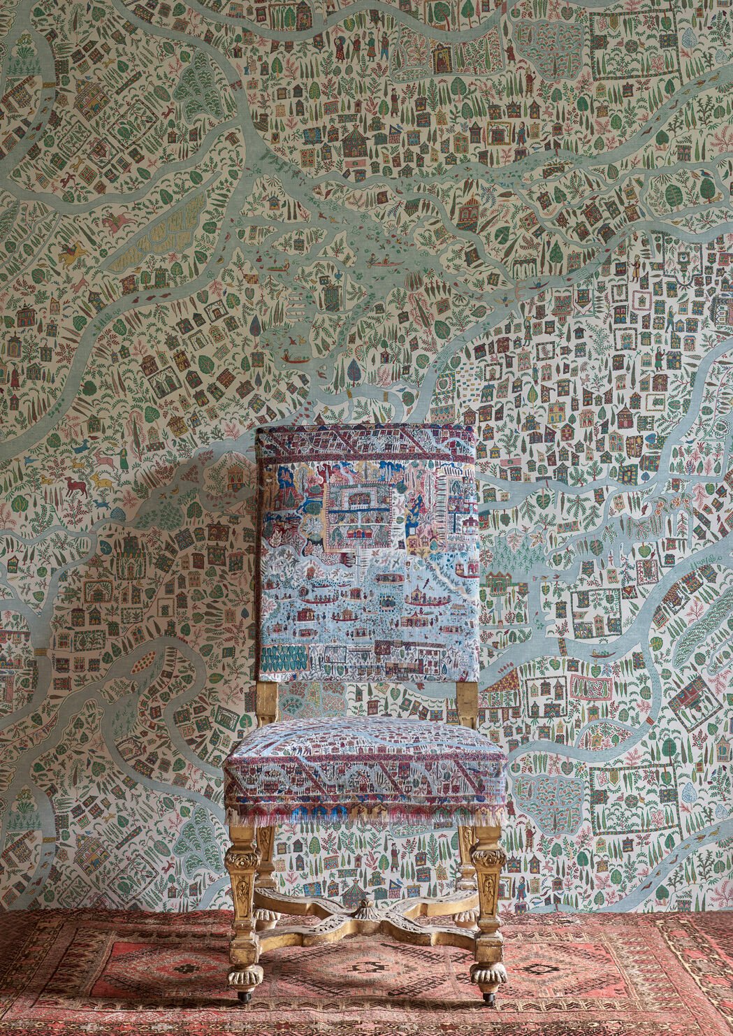 Utopia Wallpaper - Garland - Lewis & Wood - Premier Wallcovering