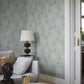 Valborg Wallpaper - Blue - Boråstapeter - 5500 - Premier Wallcovering
