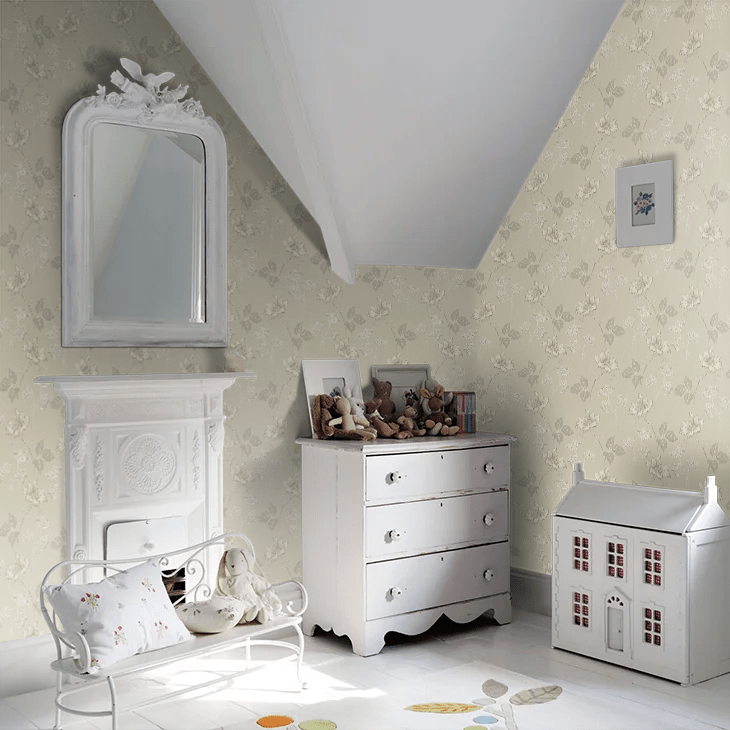 Valborg Wallpaper - Beige - Boråstapeter - 5504 - Premier Wallcovering