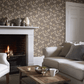 Valborg Wallpaper - Brown - Boråstapeter - 5503 - Premier Wallcovering