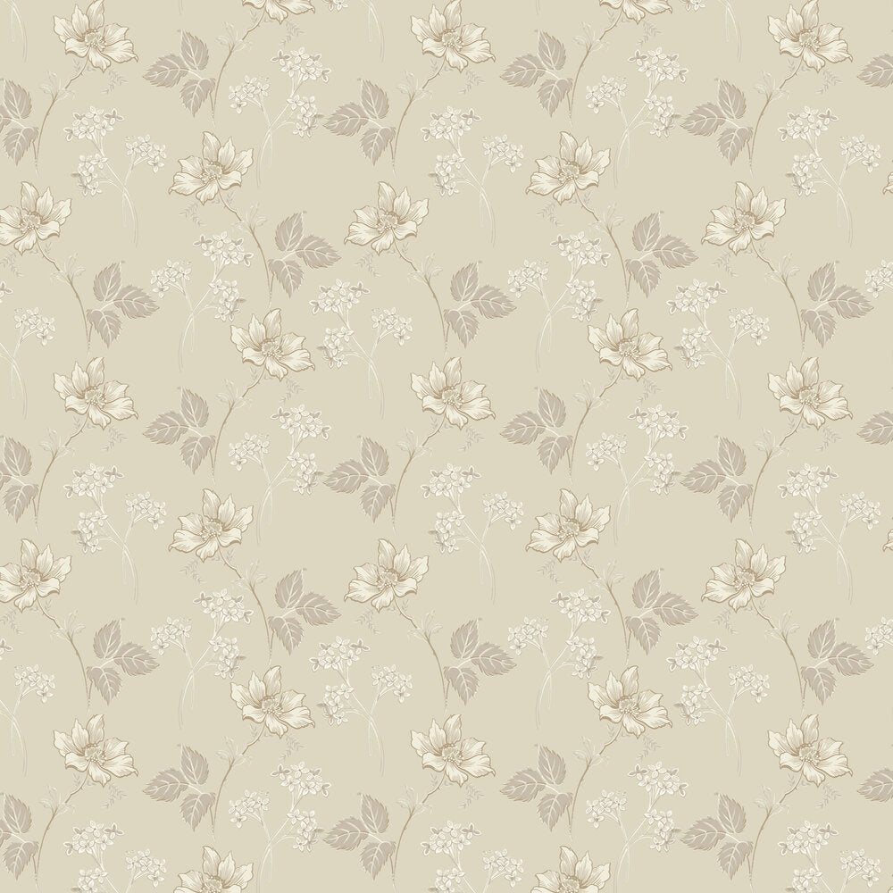 Valborg Wallpaper - Beige - Boråstapeter - 5504 - Premier Wallcovering