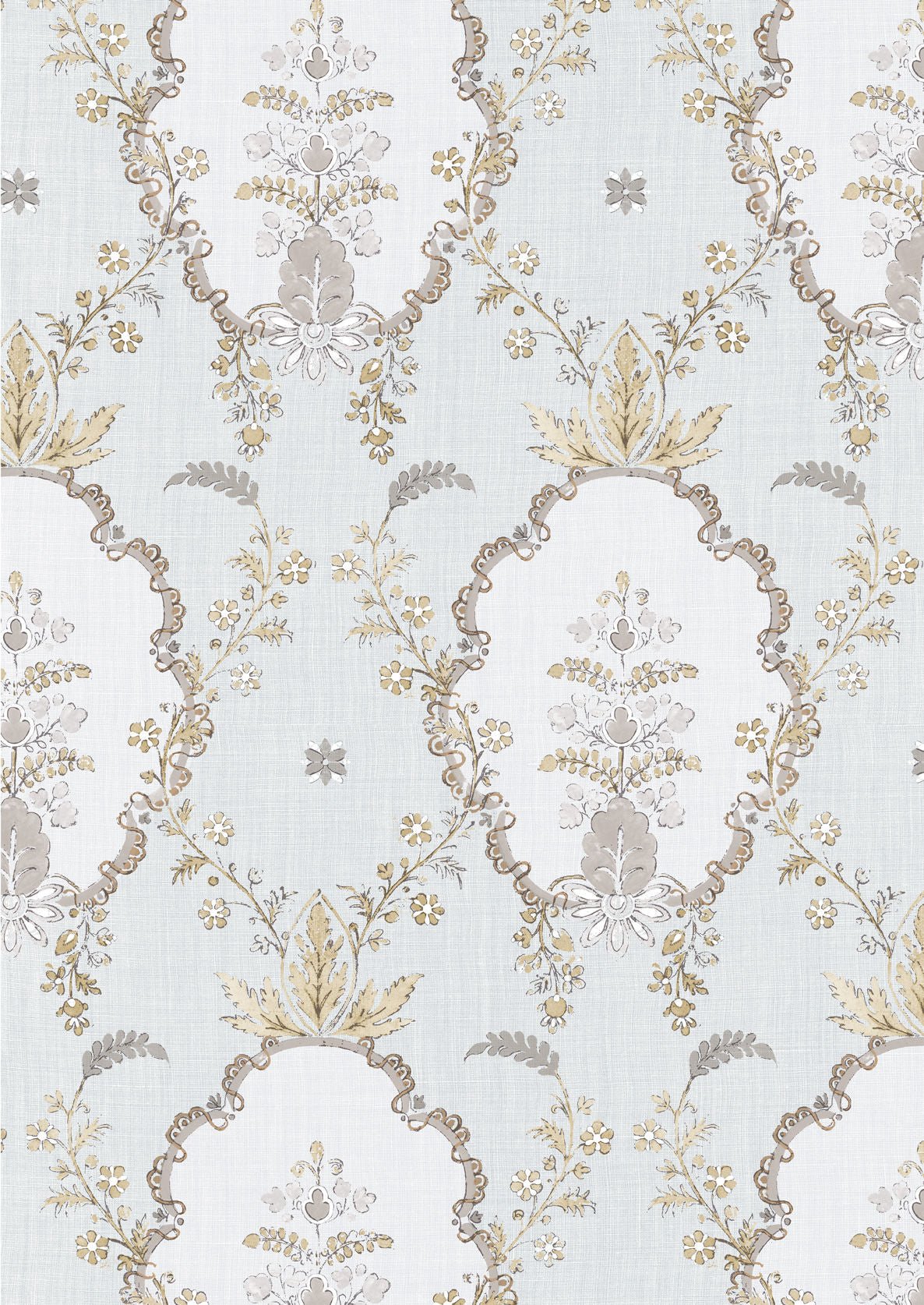 Vallance Wallpaper - Earl Grey - Lewis & Wood - Premier Wallcovering