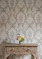 Vallance Wallpaper - Myrtle Pink - Lewis & Wood - Premier Wallcovering