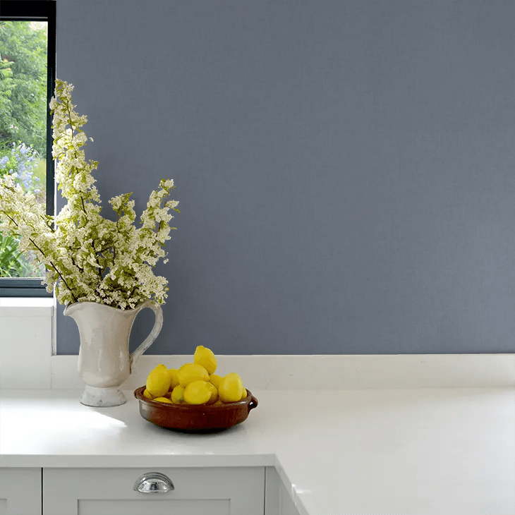 Vega Wallpaper - Blue - Boråstapeter - 38777 - Premier Wallcovering
