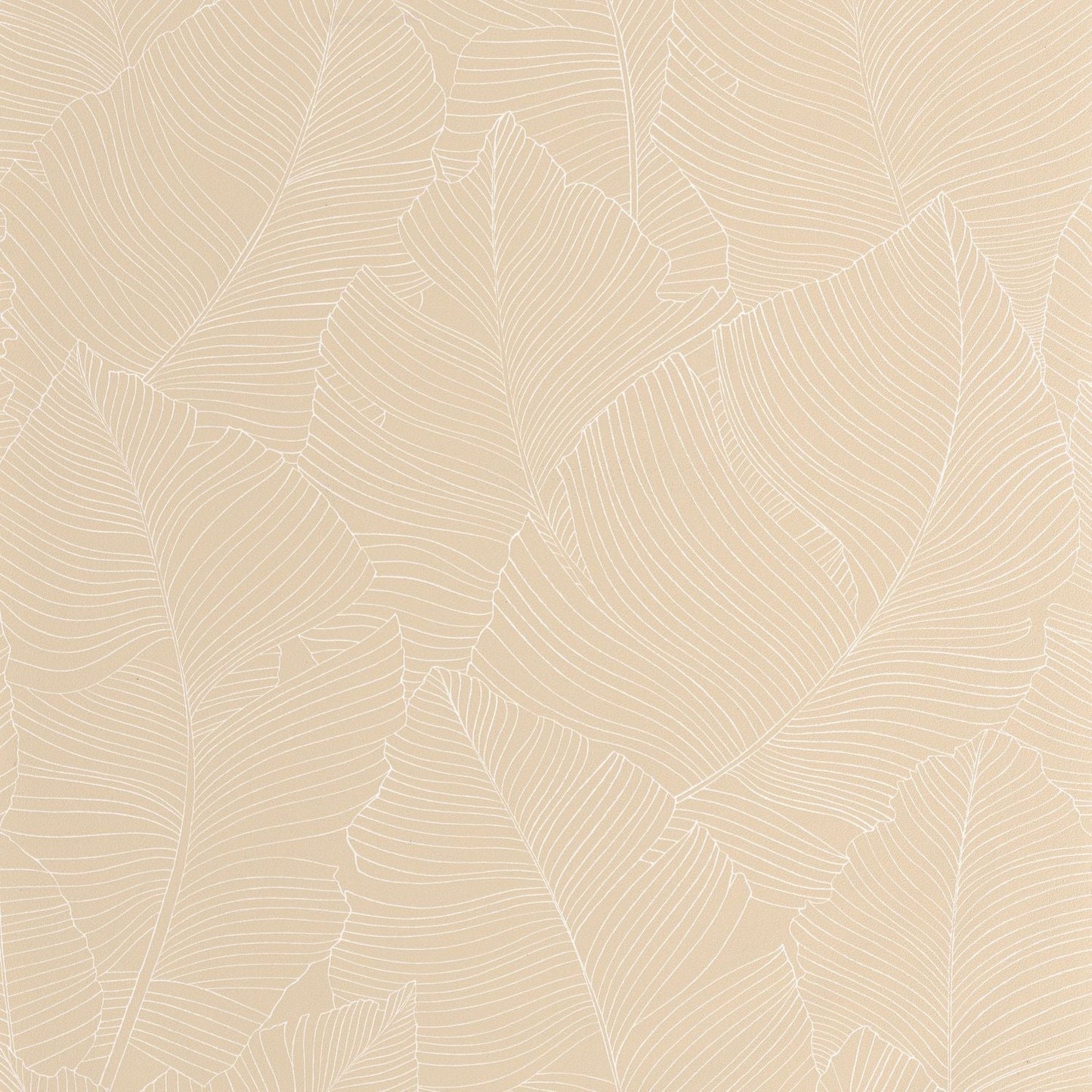Vegetalia Wallpaper - Blanc Beige - Caselio - 106500010