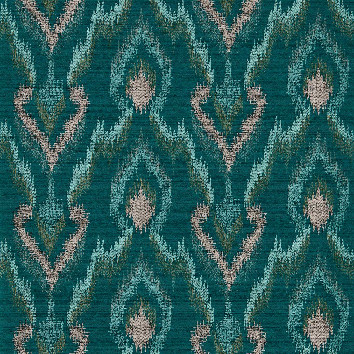 Velluto Wallpaper - Teal - Clarke & Clarke - W0170/03 - Premier Wallcovering
