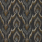Velluto Wallpaper - Noir - Clarke & Clarke - W0170/02 - Premier Wallcovering