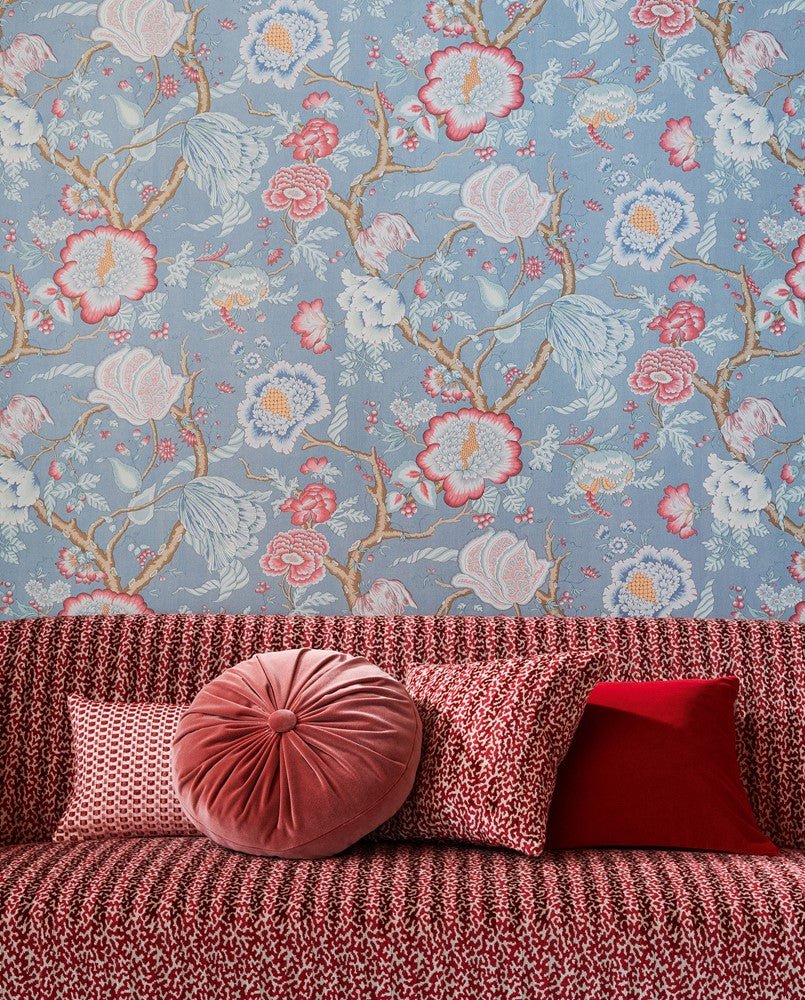 Velours Moorea Fabric - Prairie - Manuel Canovas - M4094-05 - Premier Wallcovering