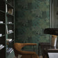 Velvet Leaves Wallpaper - Green - Boråstapeter - 2263 - Premier Wallcovering
