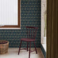 Venice Wallpaper - Blue - Boråstapeter - 3050 - Premier Wallcovering