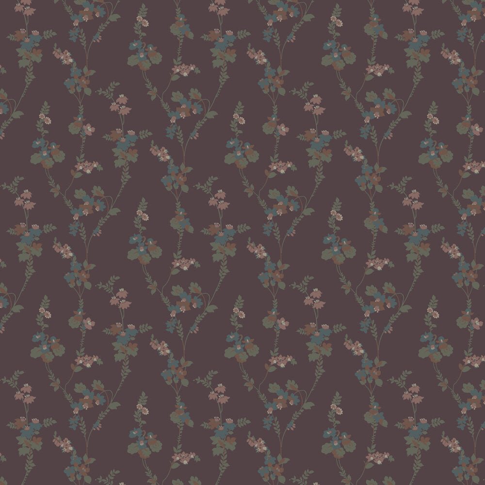 Vera Wallpaper - Brown - Boråstapeter - 5512 - Premier Wallcovering