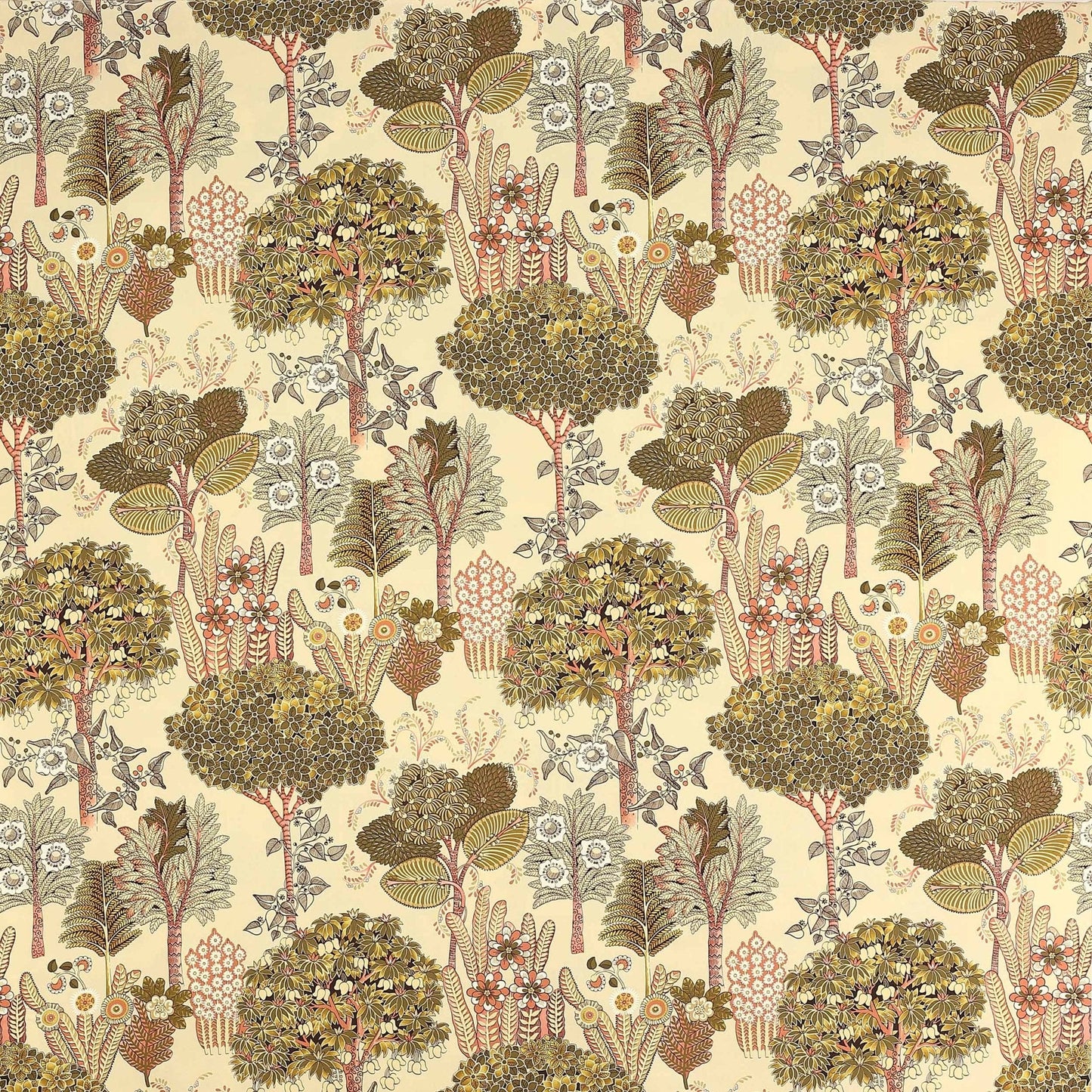 Verdrel Fabric - Corail - Manuel Canovas - M4048-02 - Premier Wallcovering