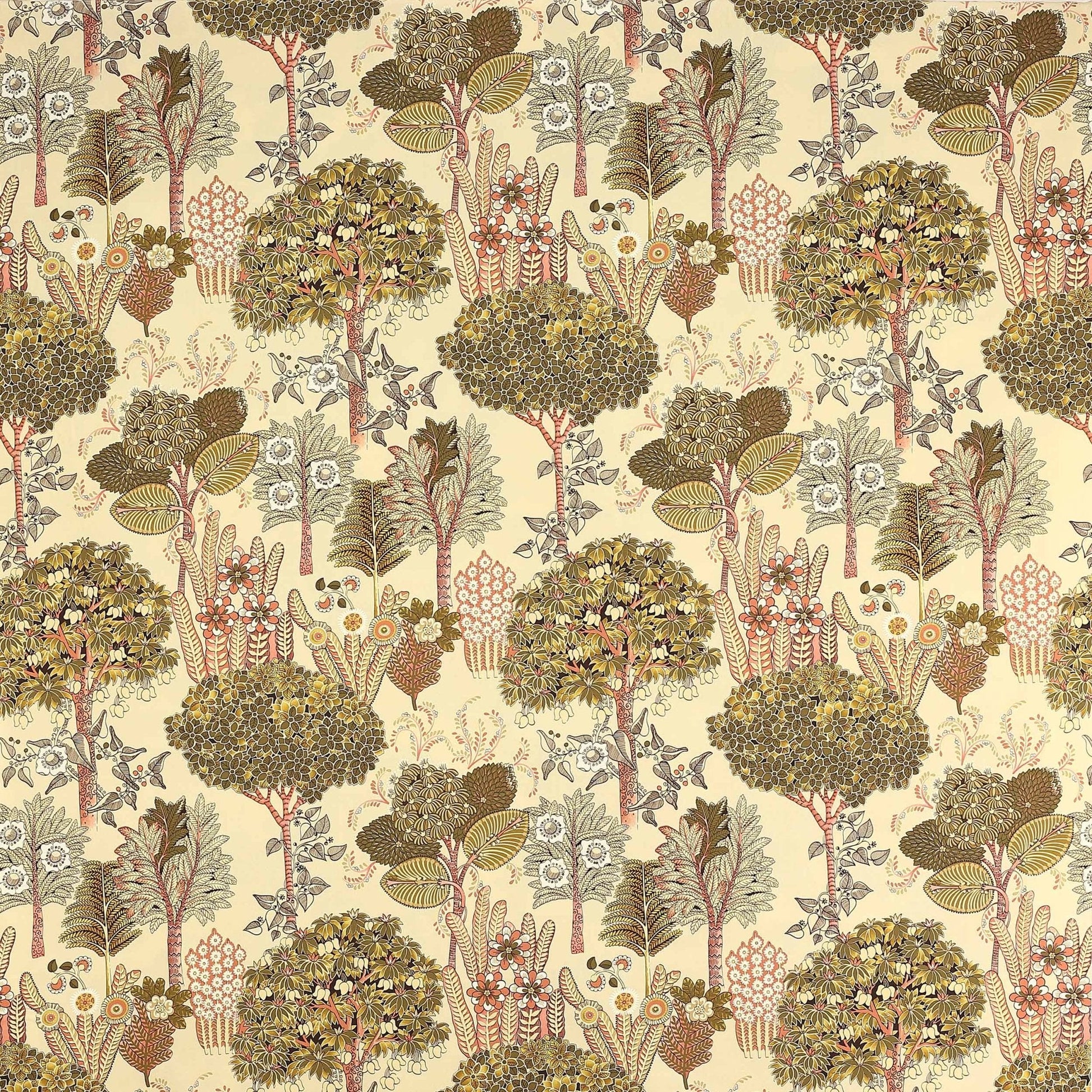 Verdrel Fabric - Corail - Manuel Canovas - M4048-02 - Premier Wallcovering