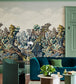 Verdure Tapestry Wallpaper - Viridian, Teal, Ink & Chartreuse - 118/17038 - Cole & Son - Premier Wallcovering