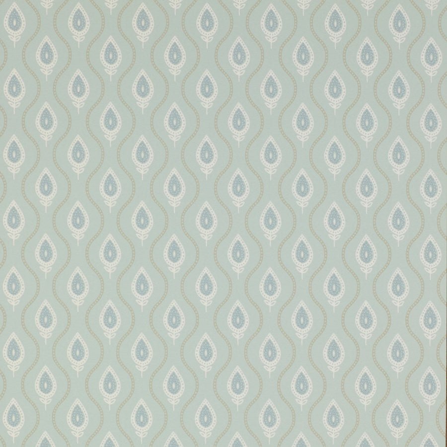 Verity Wallpaper - Aqua - Colefax & Fowler - 07138/03 - Premier Wallcovering