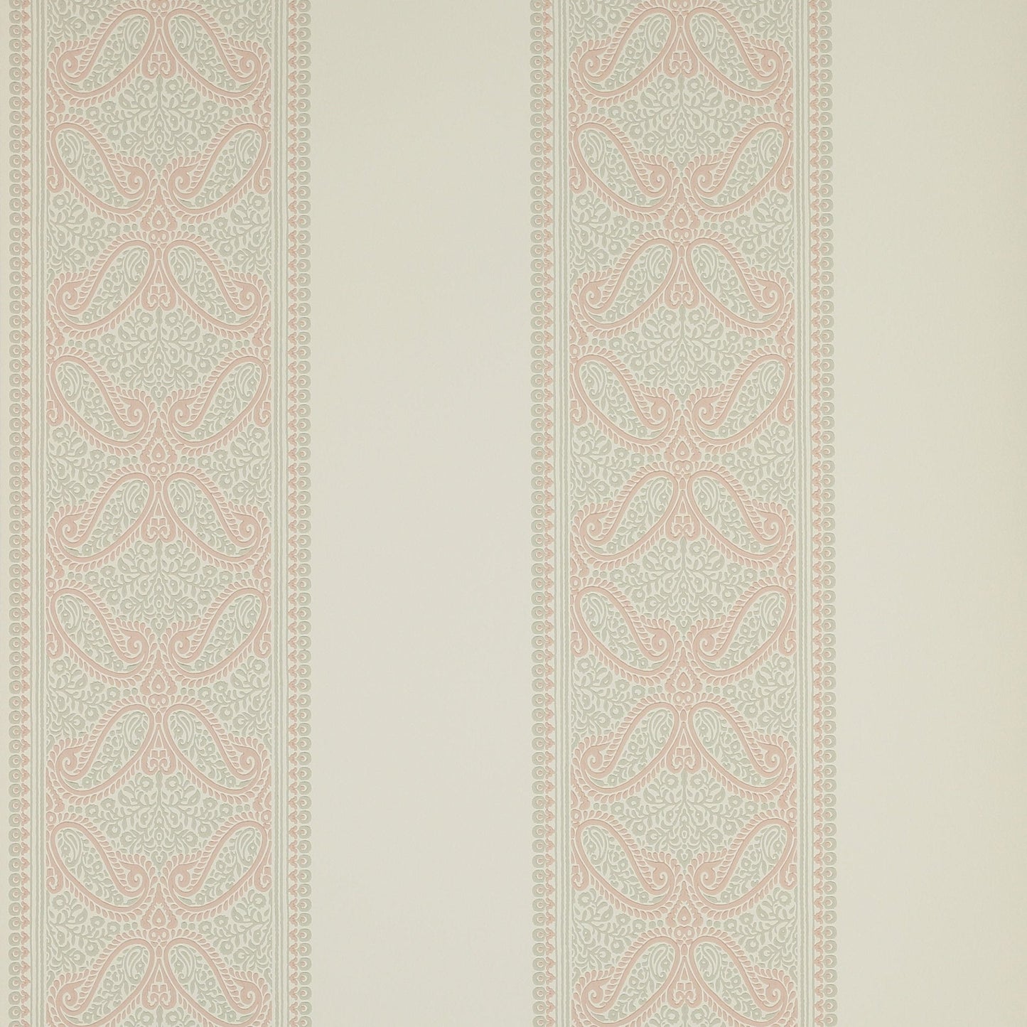 Verney Stripe Wallpaper - Pink - Colefax & Fowler - 07186 - 03 - Premier Wallcovering
