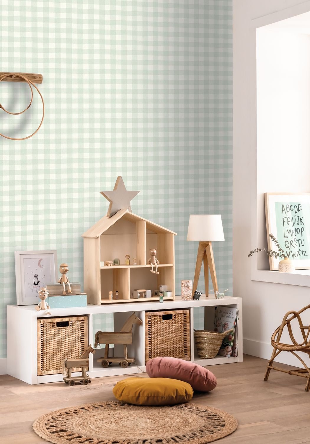 Victoria Wallpaper - Vert D'eau - Caselio - 104420764