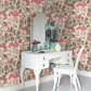 Vildtuta Wallpaper - Pink - Boråstapeter - 1474 - Premier Wallcovering
