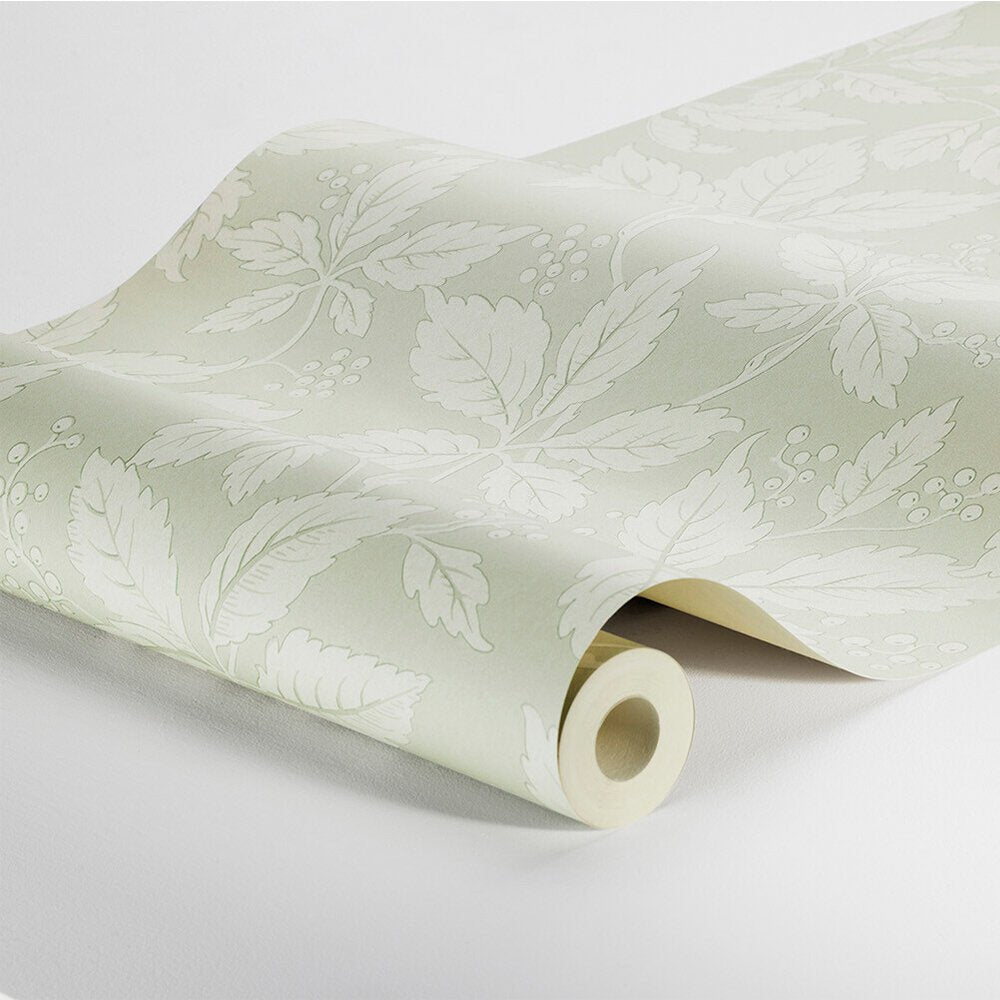 Vildvin Wallpaper - Muted Green - Boråstapeter - 2029 - Premier Wallcovering