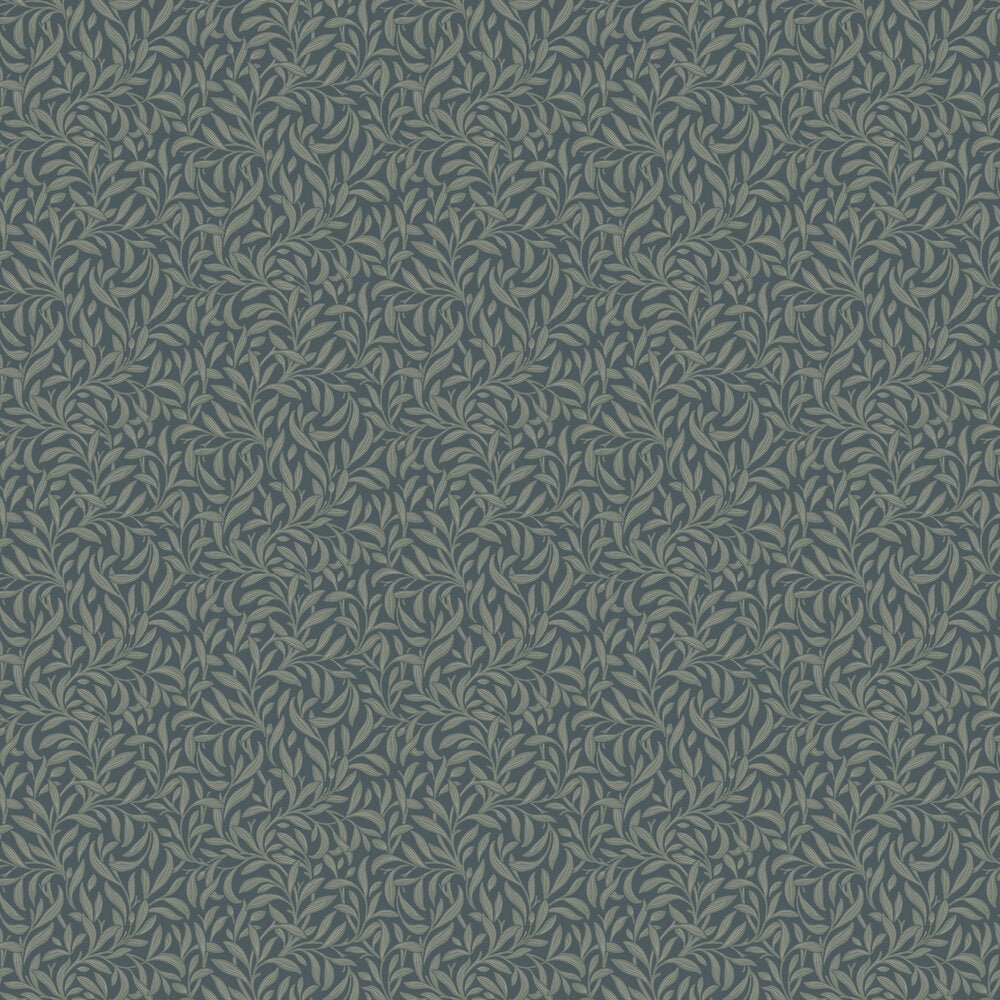 Vintergrona Wallpaper - Blue - Boråstapeter - 4830 - Premier Wallcovering
