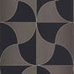 Virevolte Alchimie Wallpaper - Noir Reglisse - Casadeco - 89939336 - Premier Wallcovering